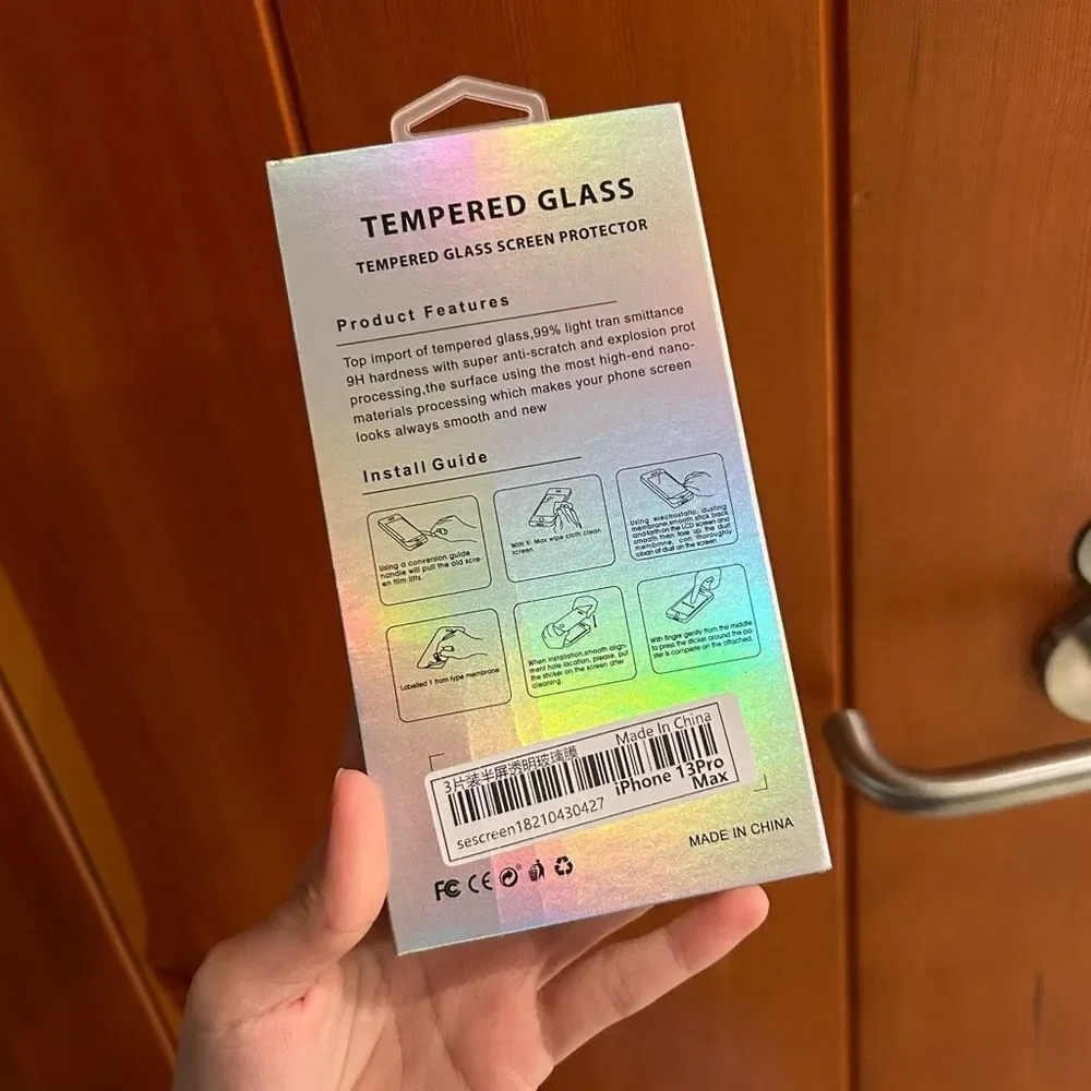 Brandnew 3pcs IPhone 13ProMax Tempered Glass